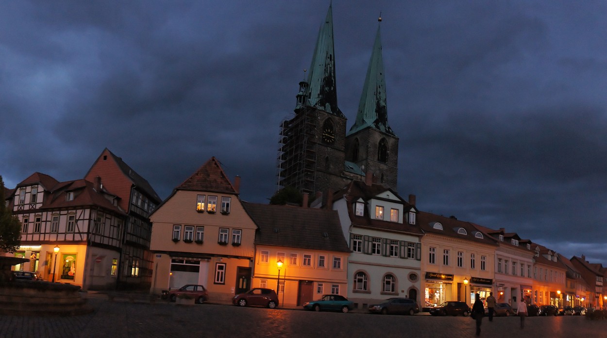 Quedlinburg in der Nacht 
