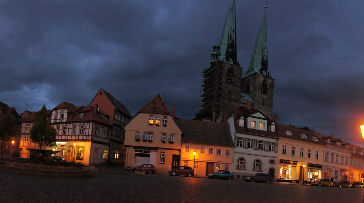 Quedlinburg in der Nacht 